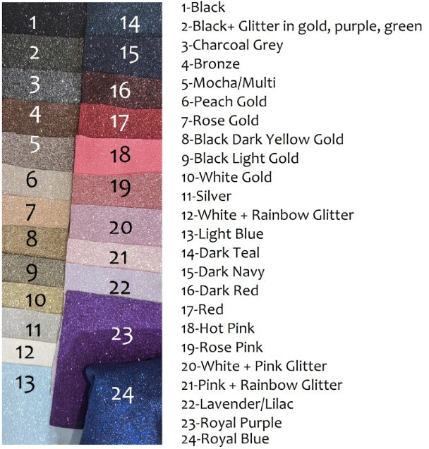 Glitter Overreach Bell Boots Lined