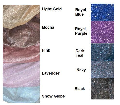 Glitter Saddle Cover - Oversized English - El Campo - Baroque