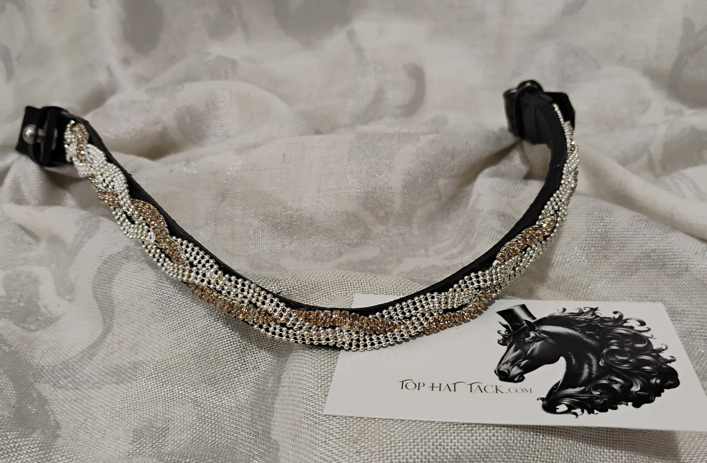 New! Champagne Twist Browband