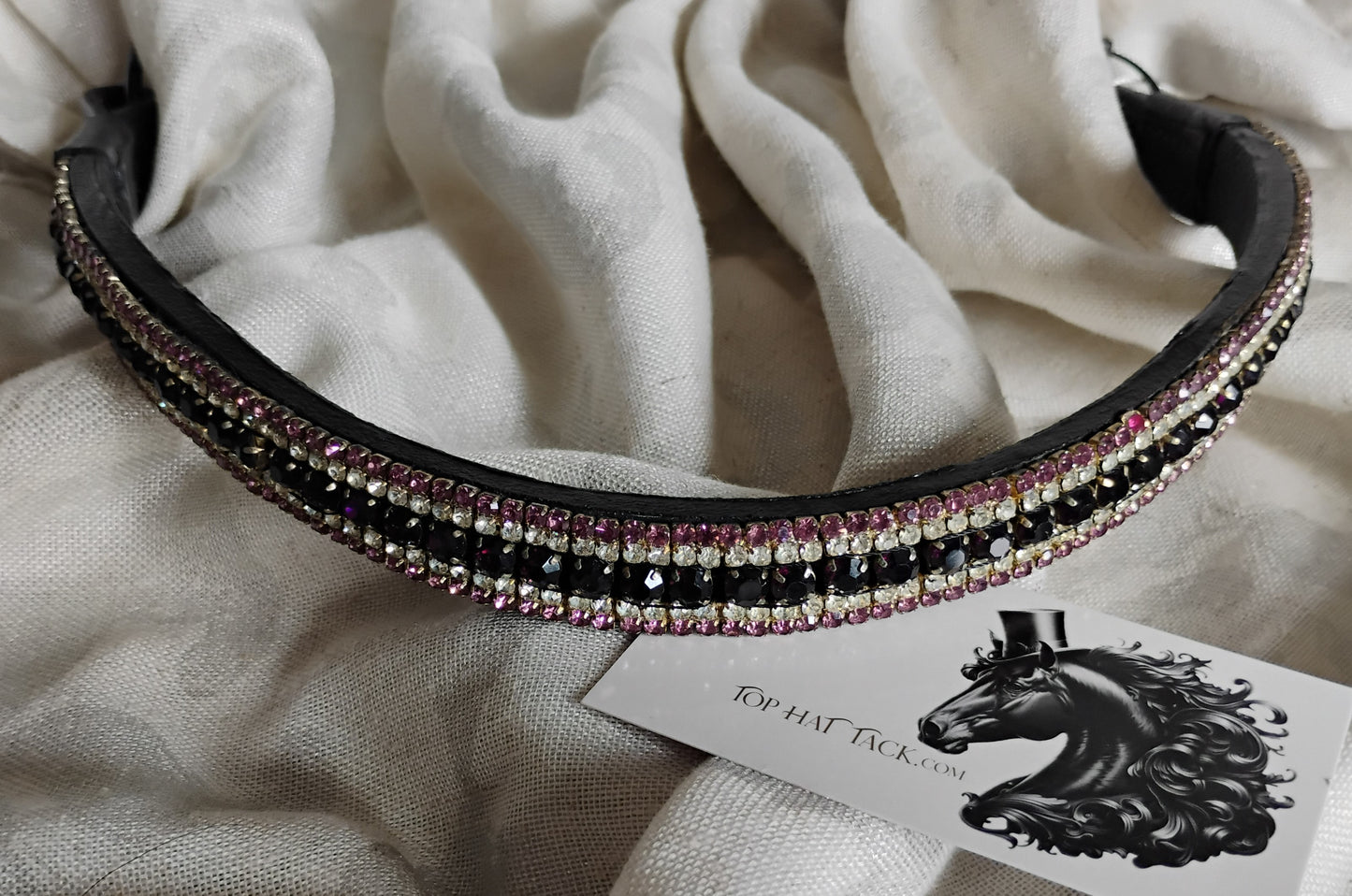 Purple Rose Browband