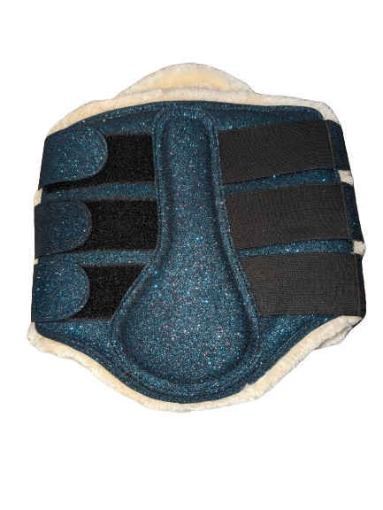 Glitter Splint Boots Lined