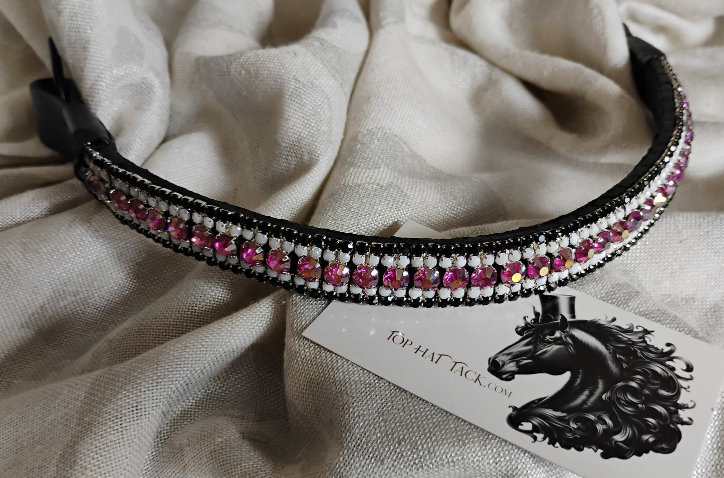 New! Fire Rose Browband