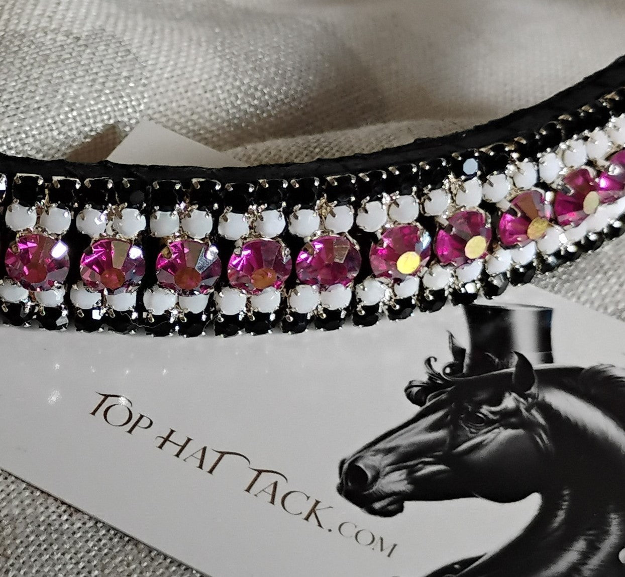 New! Fire Rose Browband