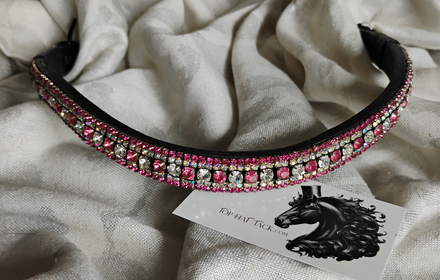 Pink Aurora Browband