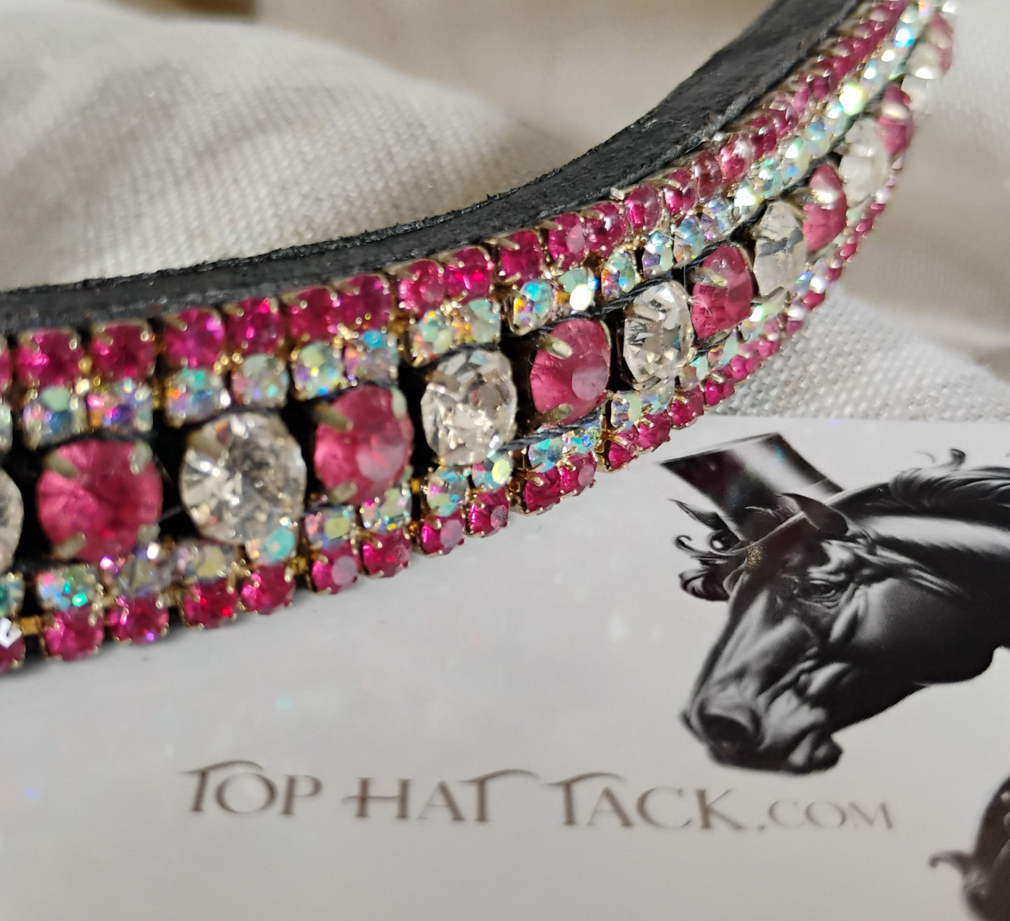 Pink Aurora Browband