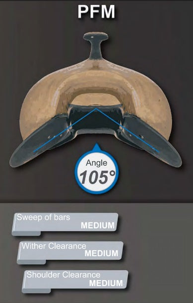 DP Saddlery Western Equitation Trainer 4800 16in