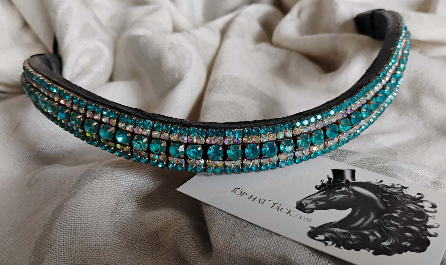 Teal Aurora Browband