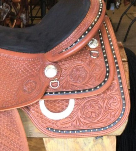DP Saddlery Flex Fit Equitation Trainer 4442 16in