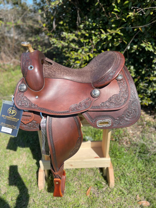 DP Saddlery Flex Fit Equitation Trainer 4649 16in