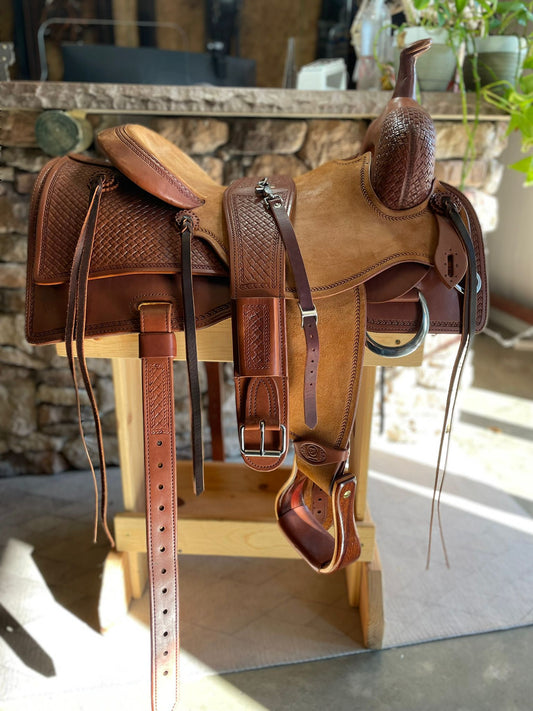 DP Saddlery Western Cow Horse 4834 16in