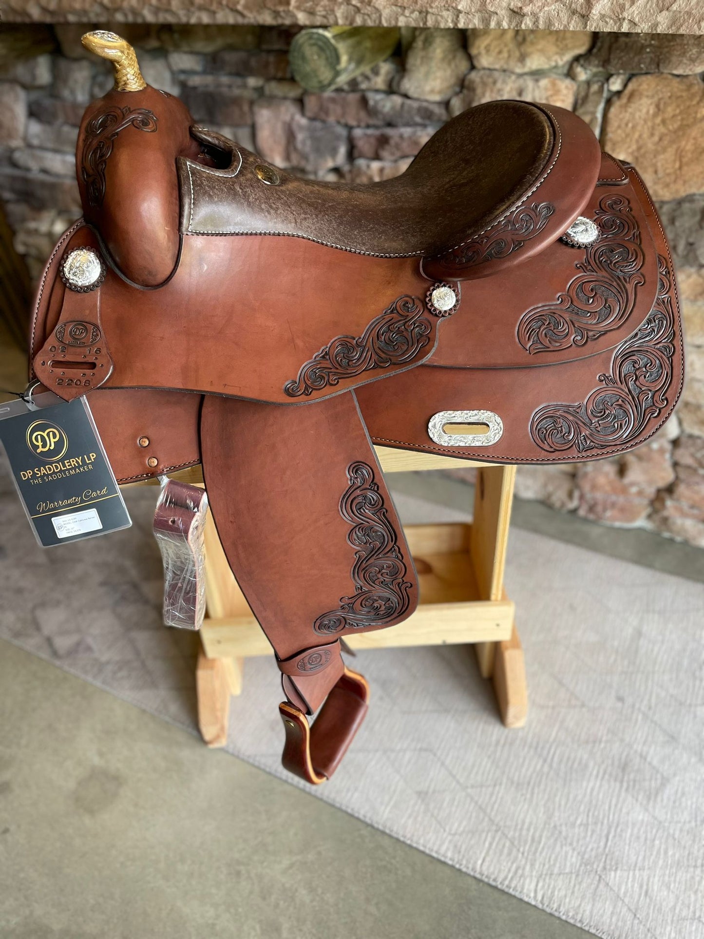 DP Saddlery Western Reiner 5189 16 in