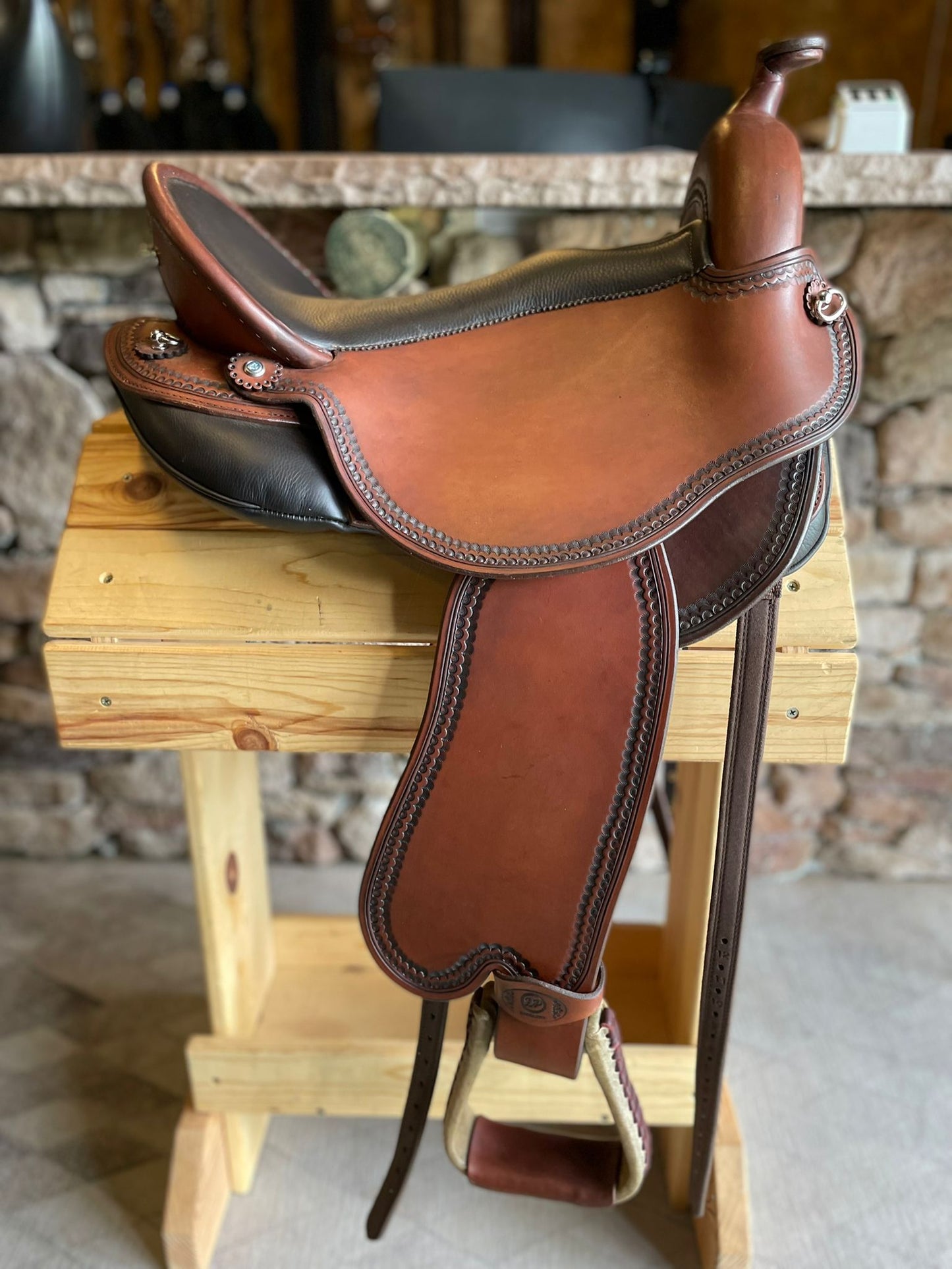 DP Saddlery Quantum Short and Light 7982 S2