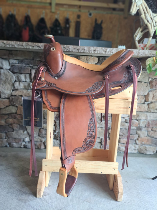 DP Saddlery Flex Fit Nevada 6337 15.5in