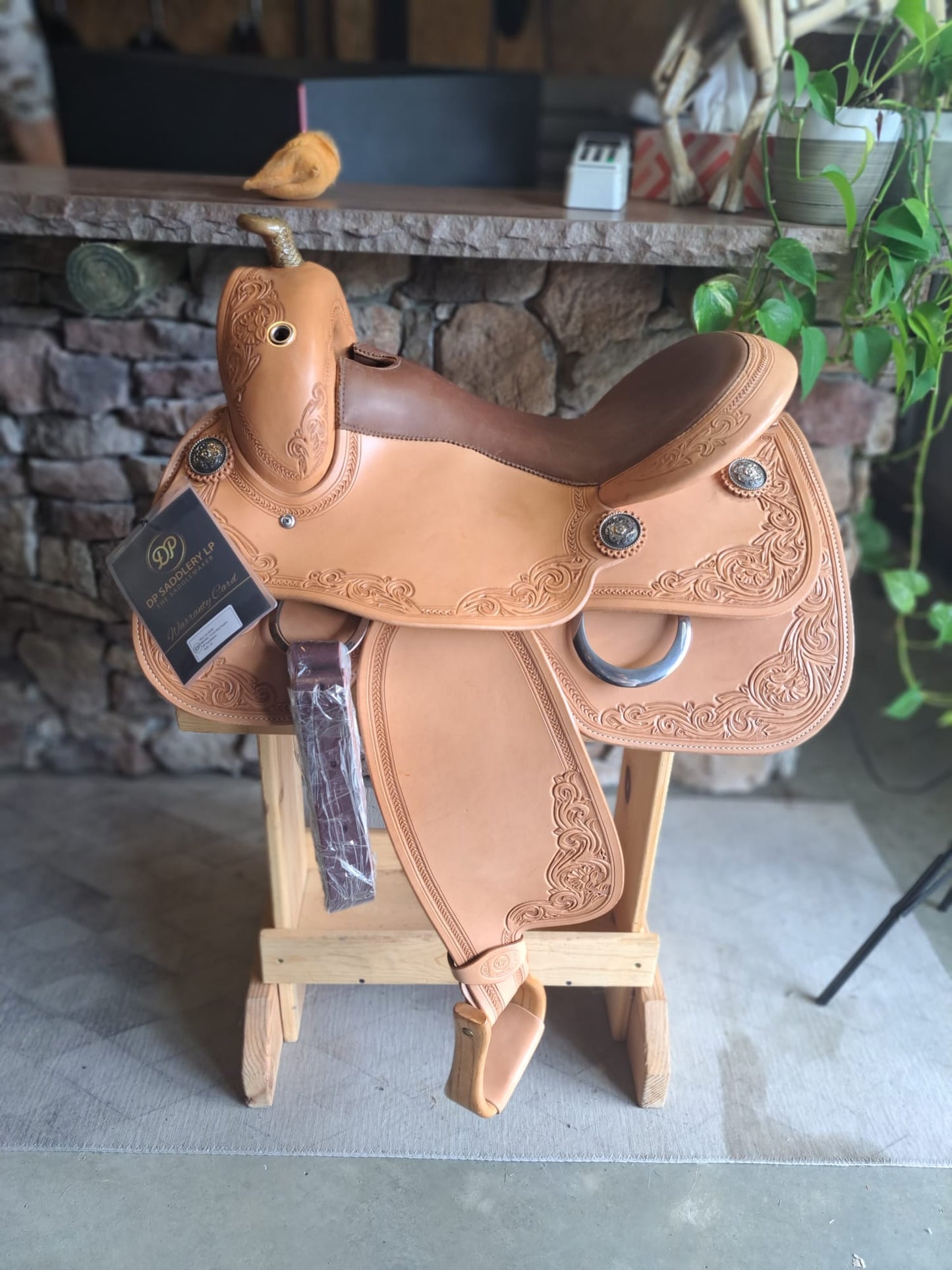 DP Saddlery Flex Fit Equitation Trainer 6538 16in