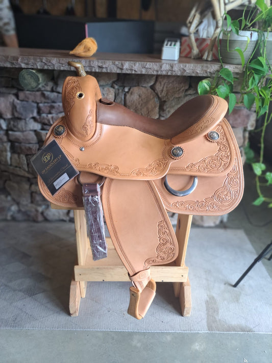 DP Saddlery Flex Fit Equitation Trainer 6538 16in