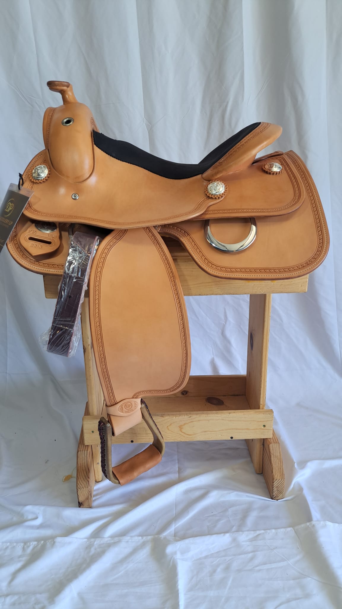 DP Saddlery Flex Fit Equitation Trainer 6788 15.5in