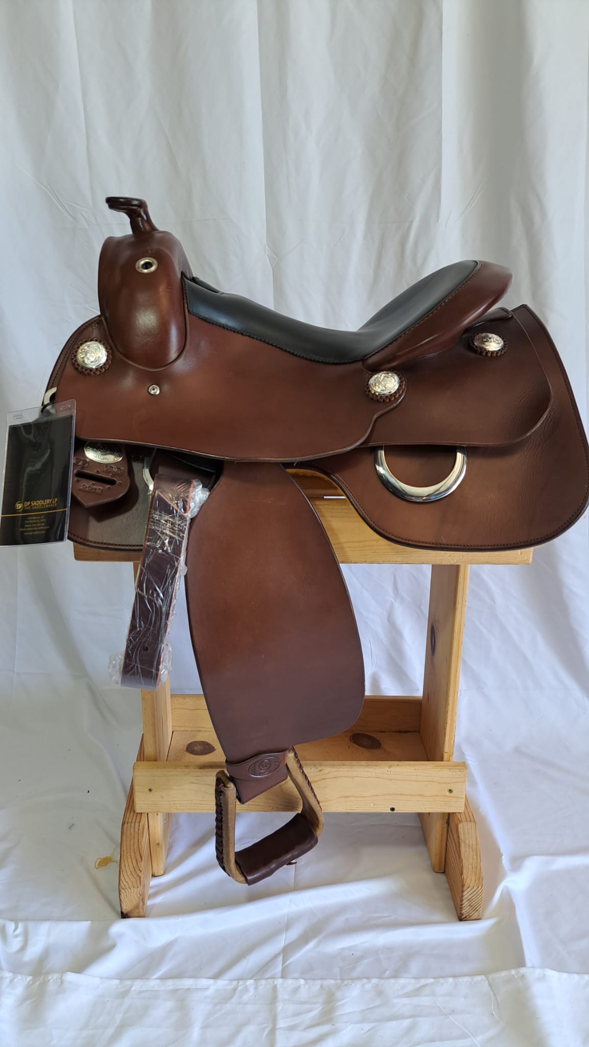 DP Saddlery Flex Fit Equitation Trainer 6999 15.5in