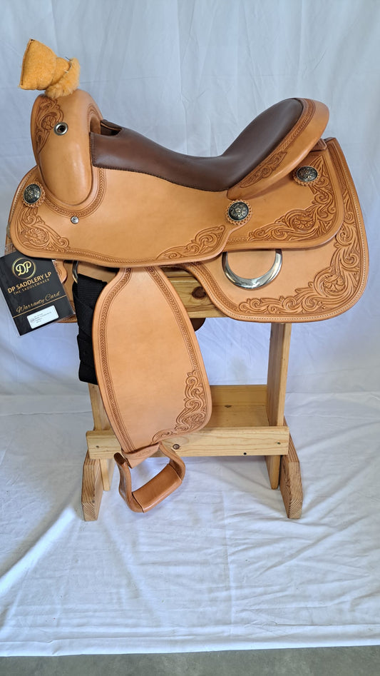 DP Saddlery Flex Fit Equitation Trainer 7144 16in