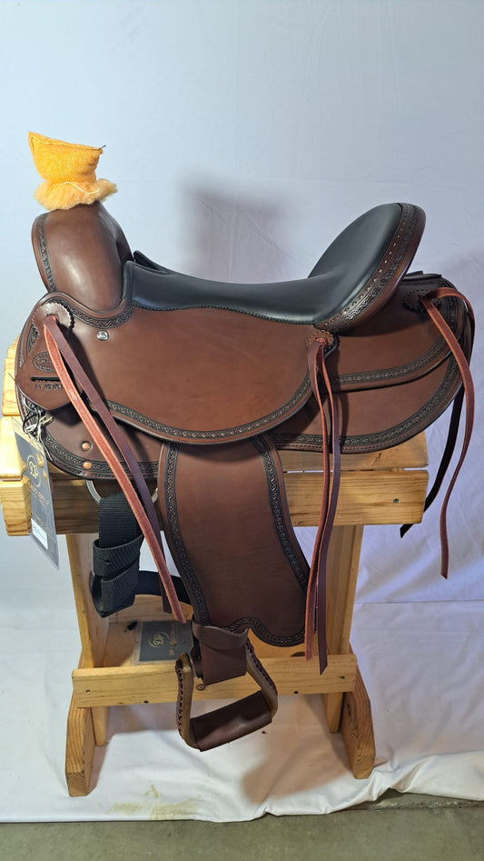 DP Saddlery Startrekk Western 7487 S2