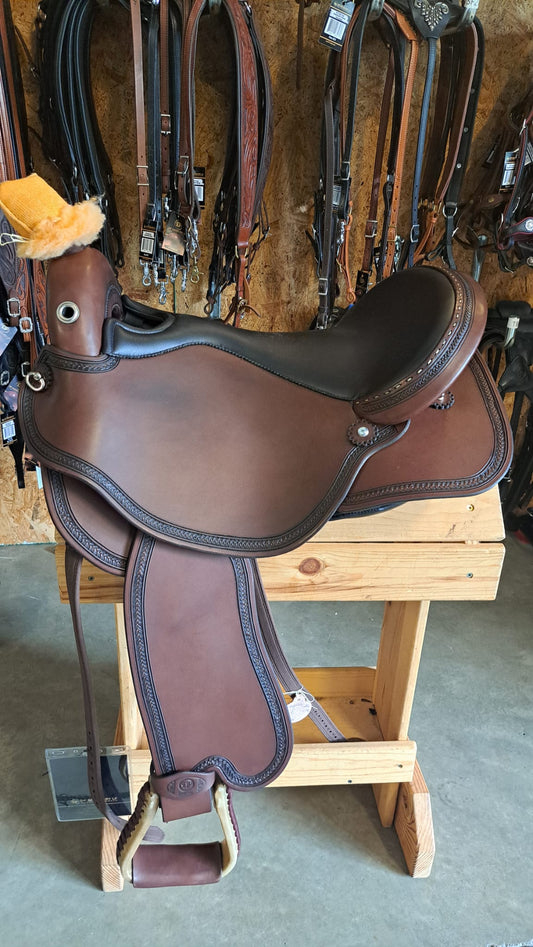 DP Saddlery Quantum Short and Light WD 7667 S4 With Western Skirt