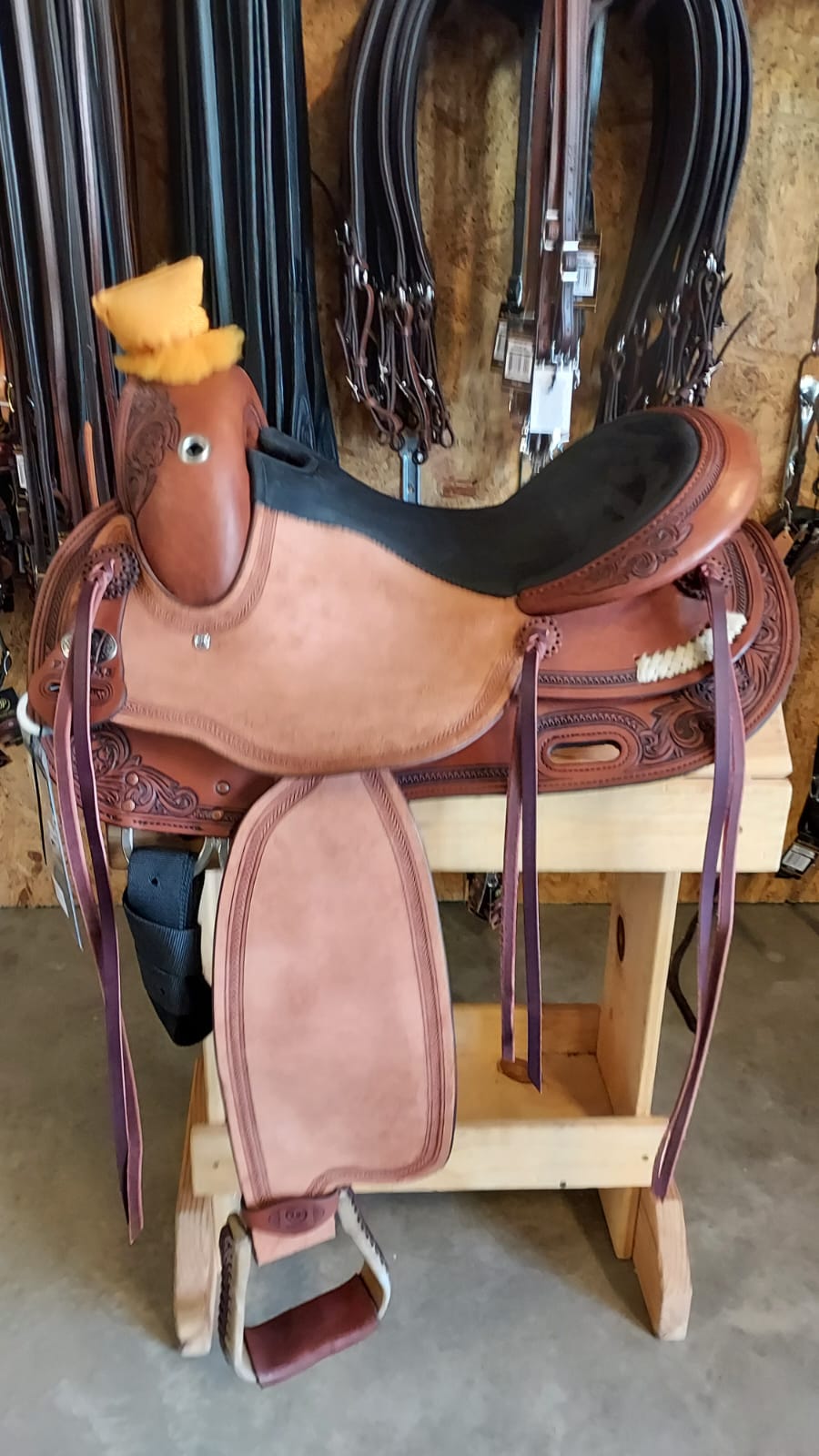 DP Saddlery Flex Fit Bartmann 7892 15.5in