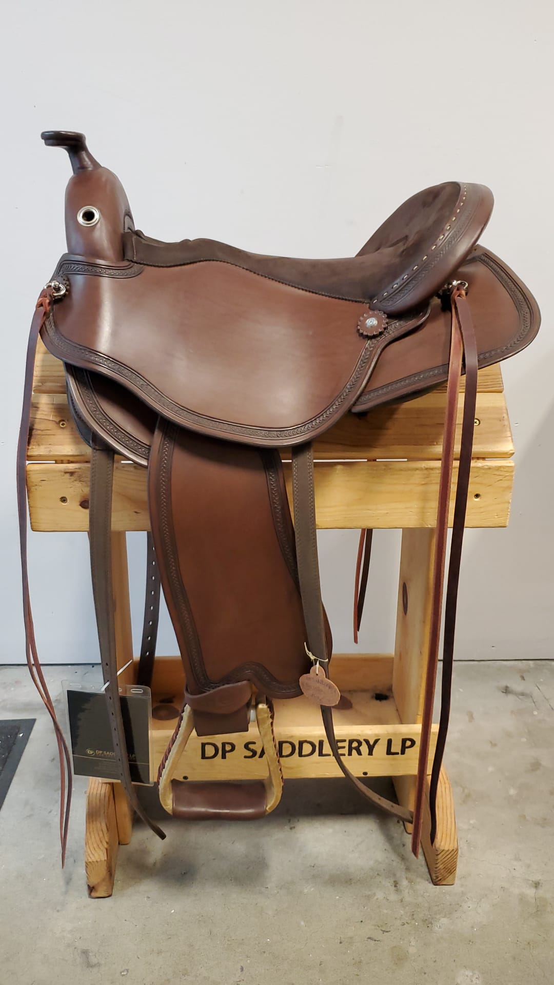 DP Saddlery Quantum Short and Light 8035 WD S3 With Western Skirt