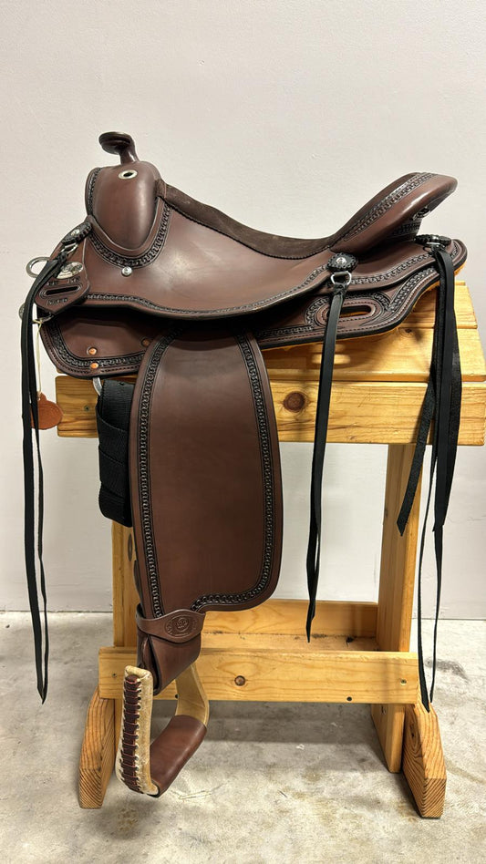 DP Saddlery Flex Fit Trail Rider 8064 16in