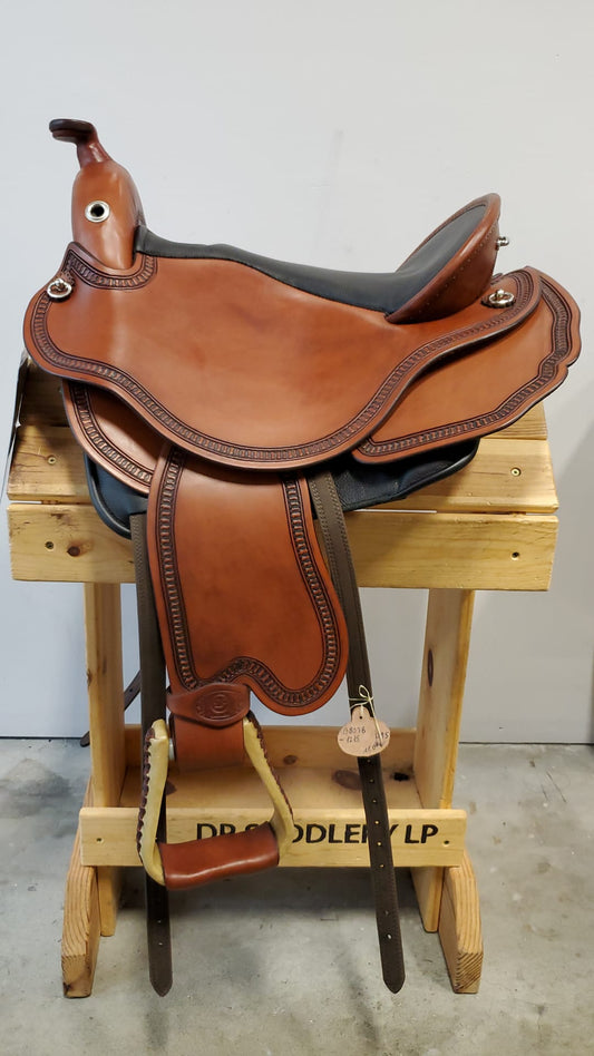 DP Saddlery Quantum Western 8078 S2 WD With Skirt