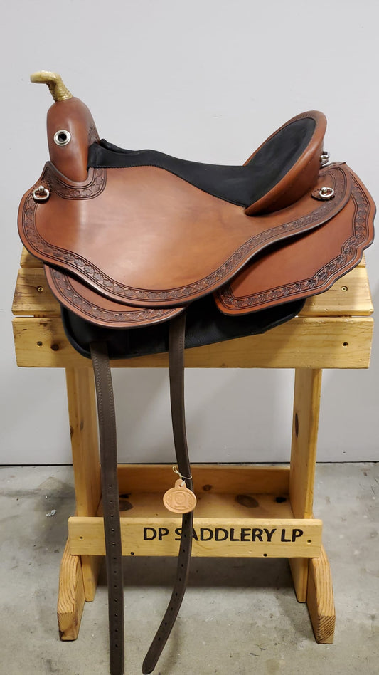 DP Saddlery Quantum Western 8079 S1 WD With Skirt