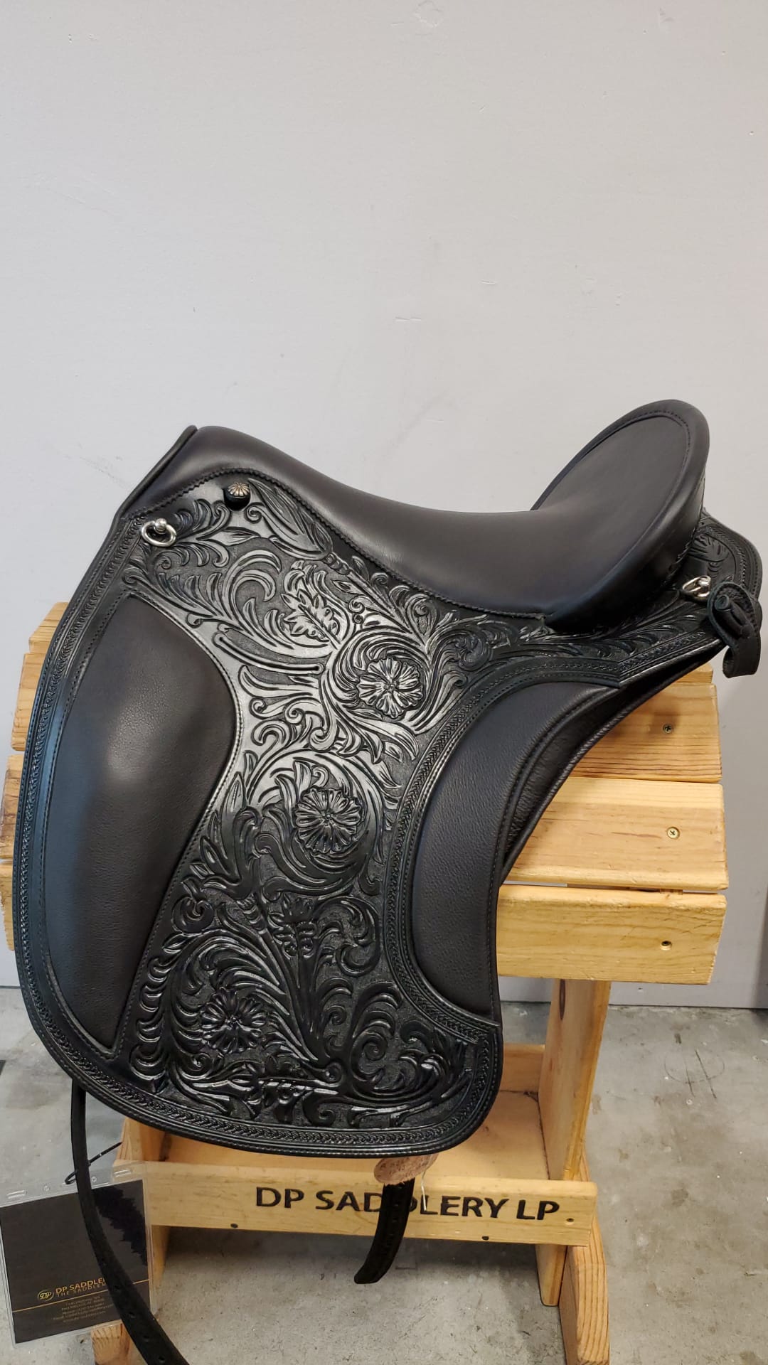 DP Saddlery El Campo Floral 8263 S3