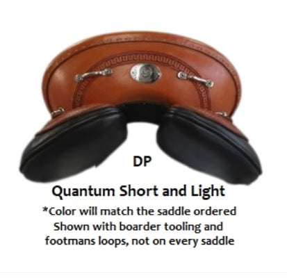 DP Saddlery Quantum Short and Light 7865 WD S1 With Western Skirt