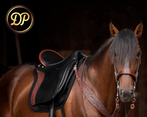 DP Saddlery Soft Feel Bridle Decor SF41