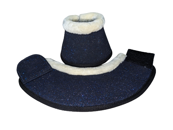 Glitter Overreach Bell Boots Lined