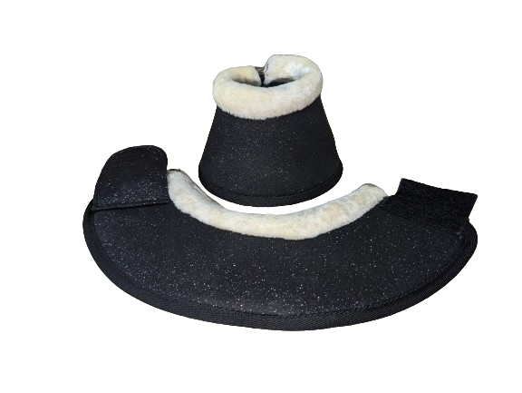 Glitter Overreach Bell Boots Lined