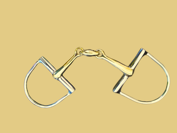 Bits D Ring pc Oval link Copper Alloy – Top Hat Tack