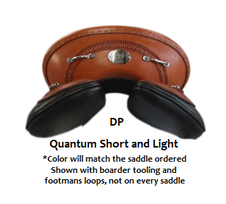 DP Saddlery Quantum Short and Light No Horn 8789 S2 WD