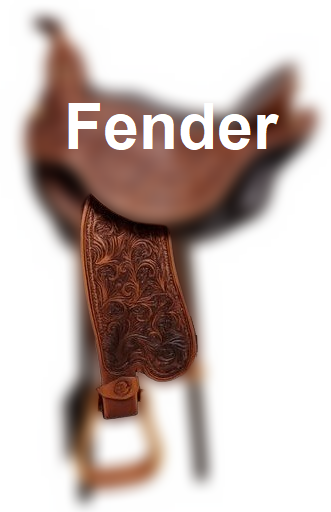DP Saddlery Quantum Fender