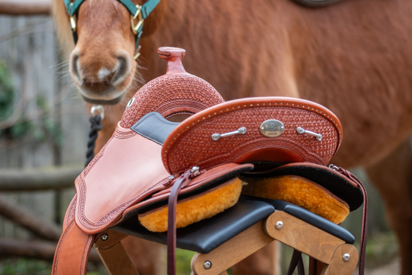 DP Saddlery Quantum Western Pro WD 8135 S3