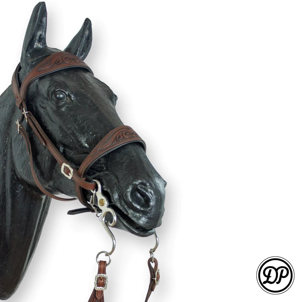 DP Saddlery Soft Feel Bridle Decor SF41