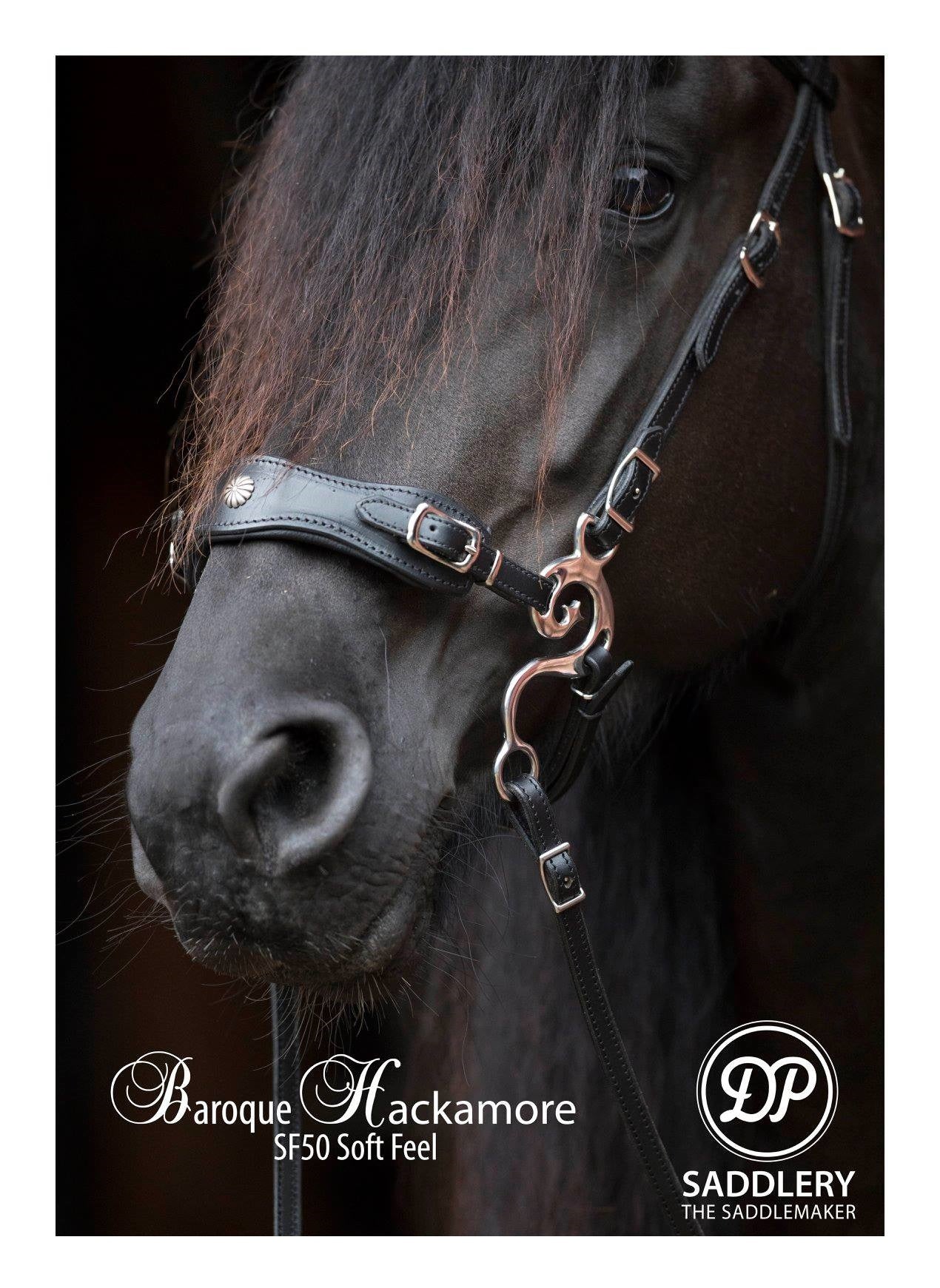 DP Saddlery Soft Feel Hackamore Deluxe SF50