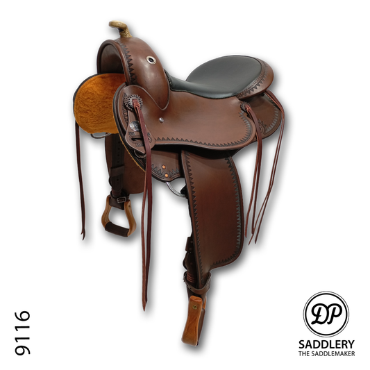 DP Saddlery Flex Fit Canyon 9116 16.5in
