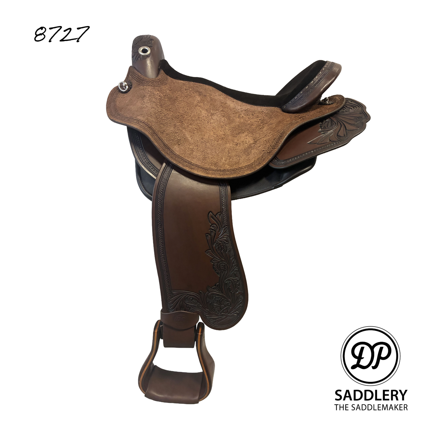 DP Saddlery Quantum Western S2 WD 8727 With Skirt No Horn