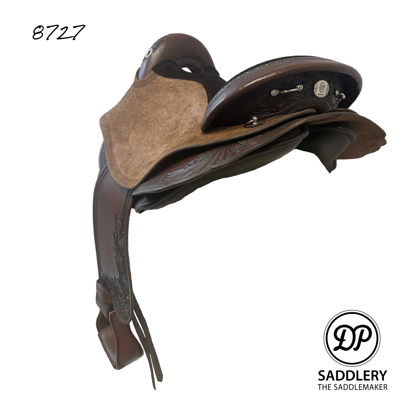 DP Saddlery Quantum Western S2 WD 8727 With Skirt No Horn