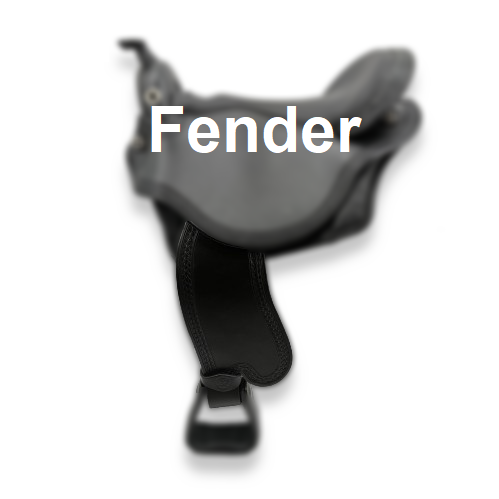 DP Saddlery Quantum Fender