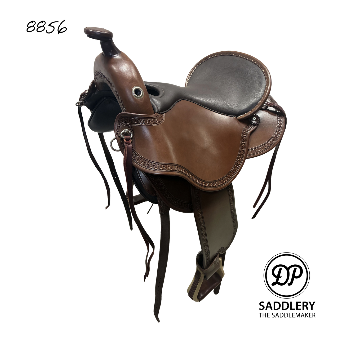 DP Saddlery Quantum Short and Light 8856 WD S2 With Western Skirt