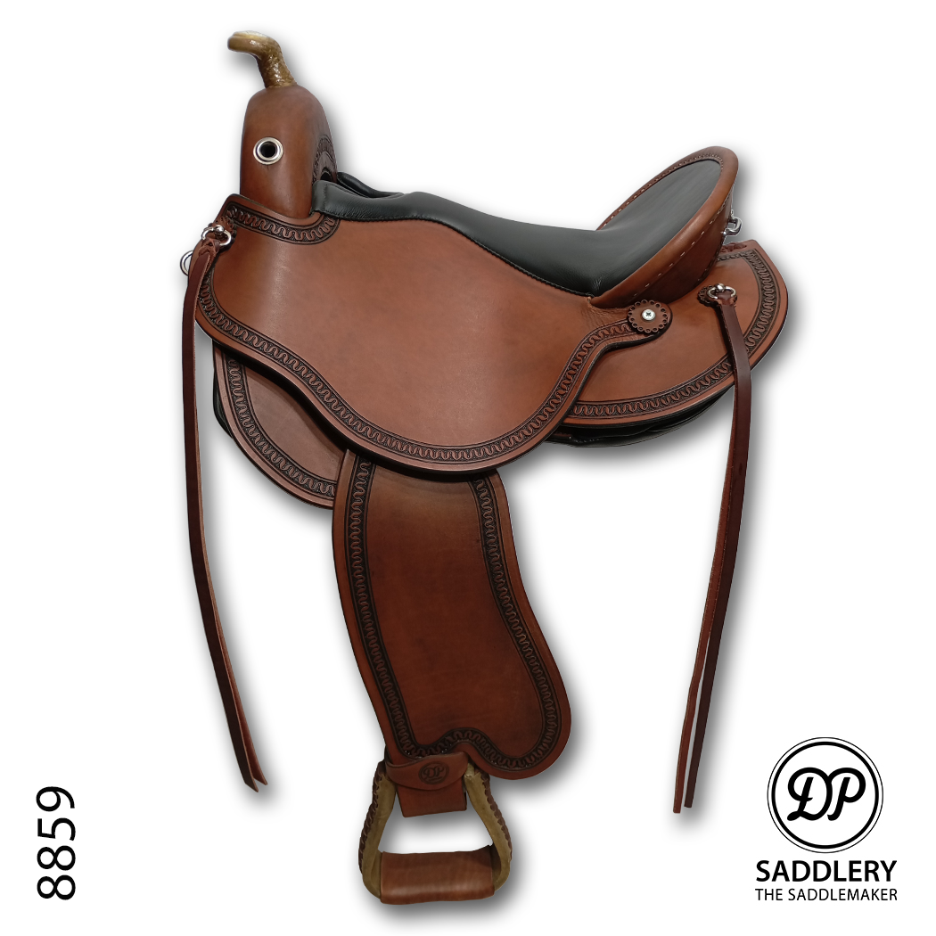 DP Saddlery Quantum Short and Light 8859 WD S2 With Western Skirt