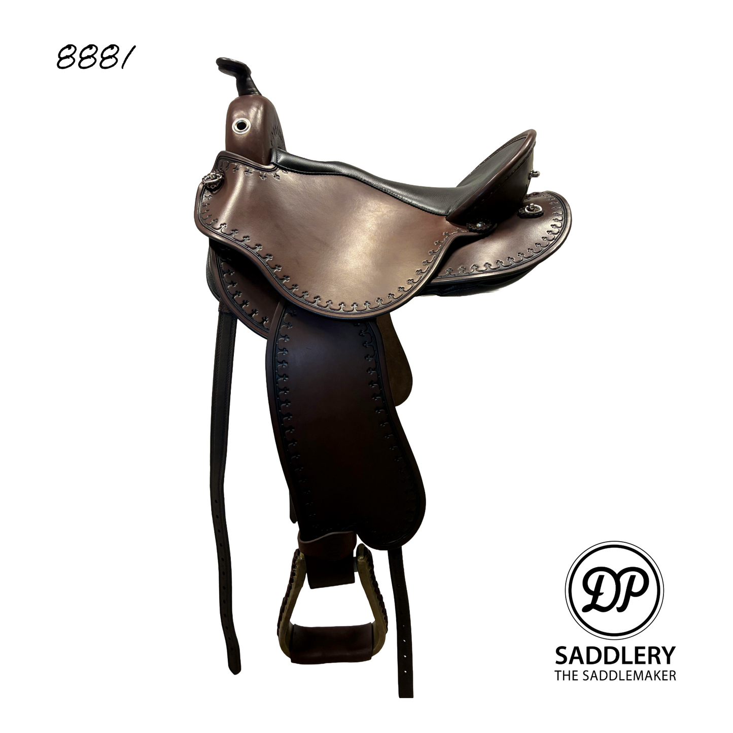 DP Saddlery Quantum Short and Light 8881 WD S2 With Western Skirt