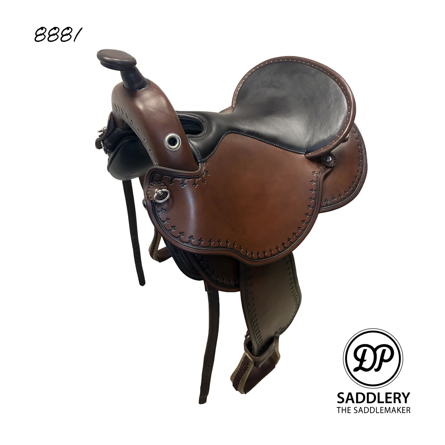 DP Saddlery Quantum Short and Light 8881 WD S2 With Western Skirt