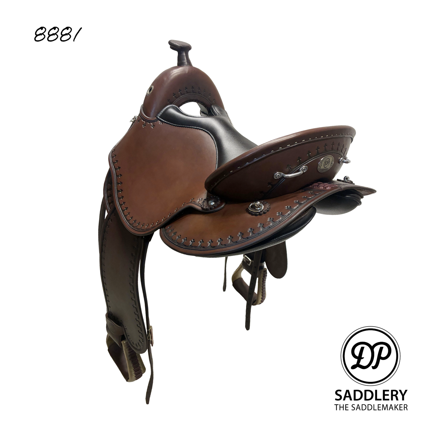 DP Saddlery Quantum Short and Light 8881 WD S2 With Western Skirt