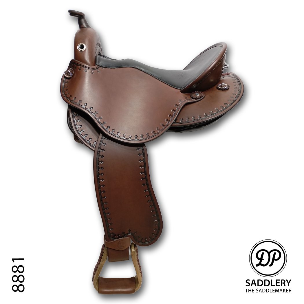 DP Saddlery Quantum Short and Light 8881 WD S2 With Western Skirt